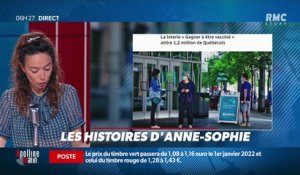 «Les histoires d'Anne-Sophie» : Une loterie réservée aux vaccinés fait un carton au Québec - 03/08