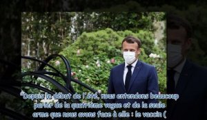 Emmanuel Macron - en t-shirt noir, il prend la parole sur Instagram pour rassurer les Français