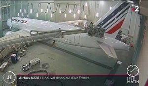 Aéronautique : l'Airbus 220 effectuera son premier vol aux couleurs d'Air France