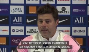 PSG - Pochettino : "Le club travaille pour renforcer l'équipe"