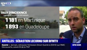 Sébastien Lecornu: "Nous sommes en train d'annoncer un durcissement du confinement" en Guadeloupe