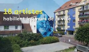 À Calais, le "Street Art Festival" pose un nouveau regard sur la ville et sur l'art urbain