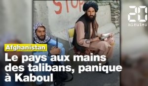L'Afghanistan aux mains des Talibans, panique à Kaboul