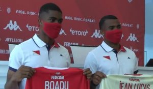 Monaco - Boadu et Lucas officiellement présentés