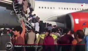 Afghanistan : le chaos à l'aéroport de Kaboul