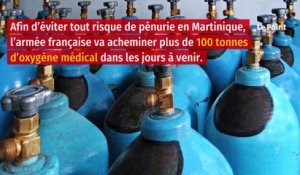 Covid-19 en Martinique : envoi d’un cargo d’oxygène médical