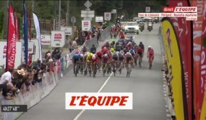 Le dernier kilomètre et la victoire de Laporte en vidéo - Cyclisme - Tour du Limousin - 1re étape