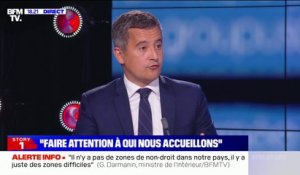 Vaccination: pour Gérald Darmanin, "si nous voulons contraindre les policiers, il nous faut une loi"