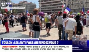 Manifestation anti-pass: le cortège s'est élancé à Toulon