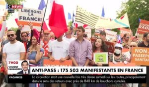 Voici le résumé en 90 secondes des manifestations contre le pass sanitaire qui se sont déroulées le samedi 21 août partout en France