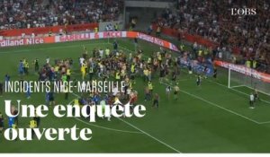Nice-Marseille : retour en images sur les incidents lors du match