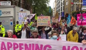 Les militants d'Extinction Rebellion envahissent les rues de Londres