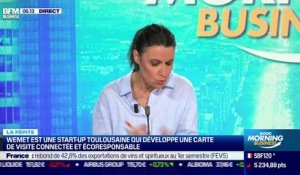 La  pépite : La carte de visite connectée et écoresponsable de WeMet, par Lorraine Goumot - 01/09