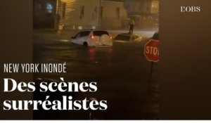 New York inondé après le passage de l'ouragan Ida