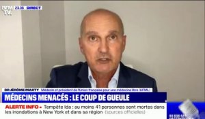 "Ce qui nous inquiète, c'est le passage à l'acte": Le coup de gueule du Dr Jérôme Marty qui appelle à l'arrêt des "menaces de France Soir" dans une tribune