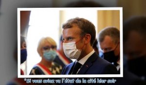 Emmanuel Macron à Marseille - une cité “nettoyée” avant son arrivée -