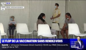 Covid-19: le flop de la vaccination sans rendez-vous à Paris