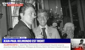 Philippe Torreton à propos de Jean-Paul Belmondo: "Je ne sais pas si, maintenant, un acteur pourrait faire ce qu'il a osé faire dans les films"