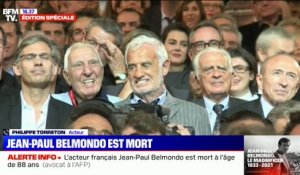 Philippe Labro: Jean-Paul Belmondo "'était un homme d'une grande simplicité, d'une grande humilité"