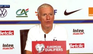 Didier Deschamps assure que l'Équipe de France ne va rien lâcher