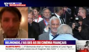 "Toute sa vie, il a été un homme de bande, un vrai leader": Philippe Lellouche rend hommage à Jean-Paul Belmondo