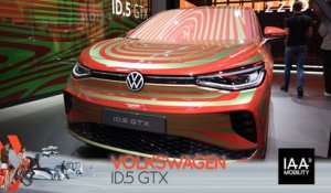 Volkswagen ID.5 GTX (2021) : découvrez-le en direct du salon de Munich !