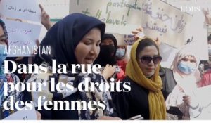 Des femmes afghanes manifestent pour être incluses dans le gouvernement taliban