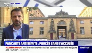 Pancarte antisémite: l'accusée est absente du procès qui se tient ce mercredi au tribunal correctionnel de Metz