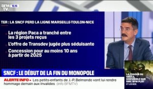 La SNCF sur le point de perdre l'exploitation du TER Marseille-Nice au profit de Transdev