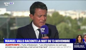 Manuel Valls: "Un État de droit fait le contraire de l’idéologie portée" par Salah Abdeslam