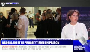 Marie-Claude Desjeux (Fenvac): "Salah Abdeslam a réussi à attirer l'attention sur lui aujourd'hui, mais ce n'est pas que son procès"