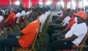 Afrobasket 2021 :  Décoration des Eléphants après leur retour à Abidjan
