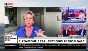 L'ex membre du CSA Françoise Laborde s'emporte contre l'institution