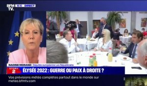 Nadine Morano: "Ceux qui ont claqué la porte à notre parti, Xavier Bertrand et Valérie Pécresse, ne peuvent pas faire sans Les Républicains"