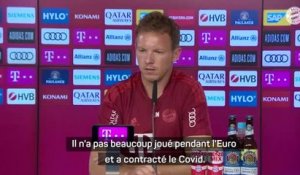 4e j. - Nagelsmann donne des nouvelles de Tolisso et Coman