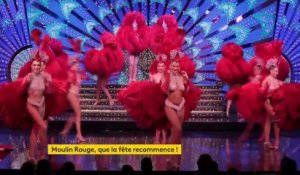 Paris : retour des festivités au Moulin Rouge