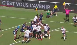 TOP 14 - Essai de Peniami NARISIA (CAB) - Montpellier Hérault Rugby - CA Brive - J02 - Saison 2021/2022