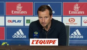 Stéphan : «On ne valide pas nos temps forts» - Foot - L1 - Strasbourg