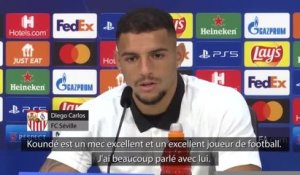FC Séville - Diego Carlos : "Koundé est un excellent joueur"