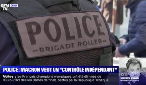 Emmanuel Macron veut un "contrôle indépendant" des forces de l'ordre