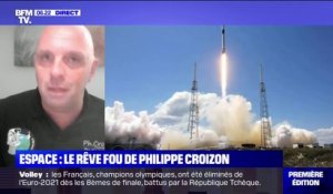 Philippe Croizon depuis Cap Canaveral:  "Ce sera la cerise sur le gâteau si je vais dans l'espace"