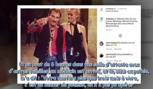 Laeticia Hallyday - la veuve de Johnny revient sur le jour où elle a appris la maladie du chanteur