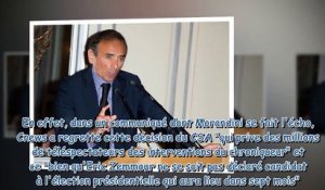 Cnews met un terme à l'émission d'Eric Zemmour avec regret