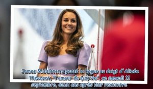 Kate Middleton a-t-elle assisté au mariage de son frère James avec sa fiancée française -
