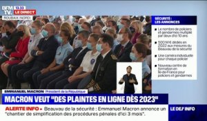 Emmanuel Macron annonce la création d'une réserve opérationnelle de la police, dotée de 30.000 réservistes