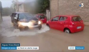 Gard : alerte rouge aux orages, pluies et inondations