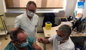 Vaccination obligatoire Covid19 : "Ca reste problématique" selon Thomas Bourhis, secrétaire général de la CGT Santé au CHRU de Brest.