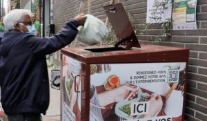 Paris : des bornes à compost installées dans le XIIIe arrondissement