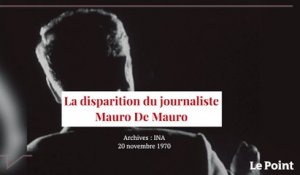 Septembre 1970 : la disparition du journaliste italien Mauro De Mauro