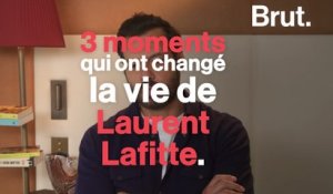 3 moments qui ont changé la vie de Laurent Lafitte